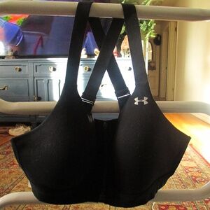 Under Armour High Impact Black Sports Bra
